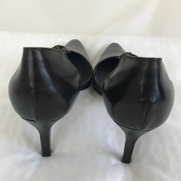 Women’s New Anne Klein Classic Brown Heels Size 7 - Picture 3 of 8